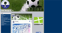 Desktop Screenshot of fsvberga.com