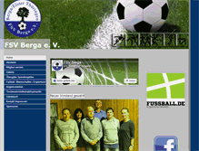 Tablet Screenshot of fsvberga.com